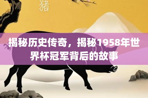 揭秘历史传奇，揭秘1958年世界杯冠军背后的故事