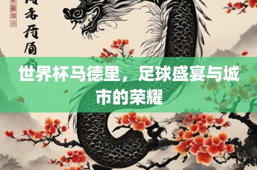 世界杯马德里，足球盛宴与城市的荣耀