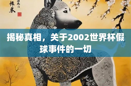 揭秘真相，关于2002世界杯假球事件的一切
