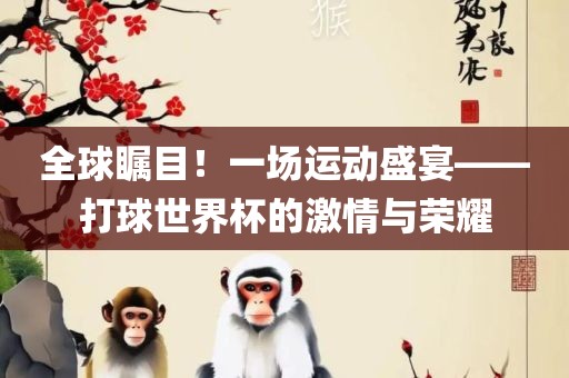 全球瞩目！一场运动盛宴——打球世界杯的激情与荣耀
