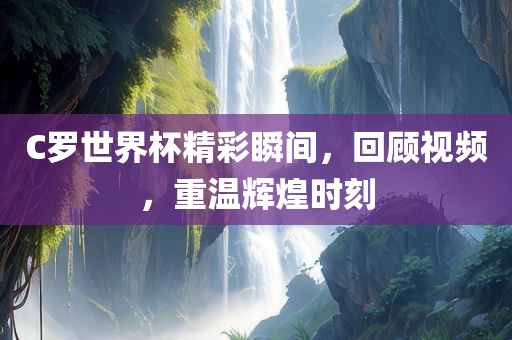 C罗世界杯精彩瞬间，回顾视频，重温辉煌时刻