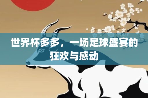 世界杯多多，一场足球盛宴的狂欢与感动