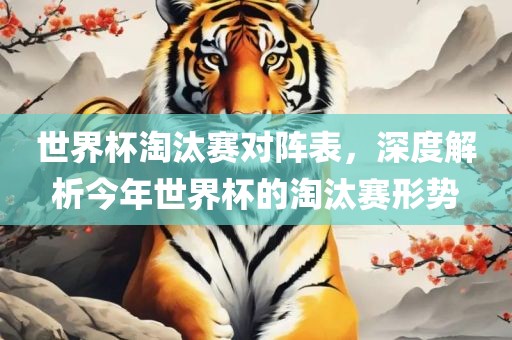 世界杯淘汰赛对阵表，深度解析今年世界杯的淘汰赛形势