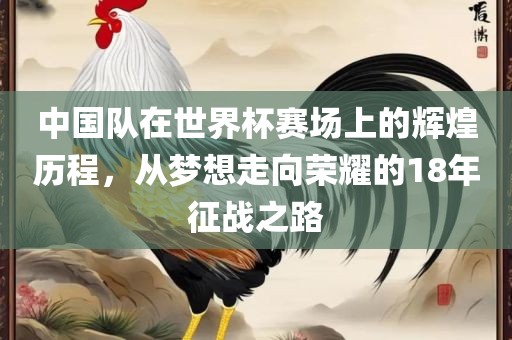 中国队在世界杯赛场上的辉煌历程，从梦想走向荣耀的18年征战之路