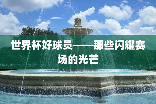 世界杯好球员——那些闪耀赛场的光芒