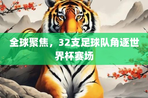 全球聚焦，32支足球队角逐世界杯赛场
