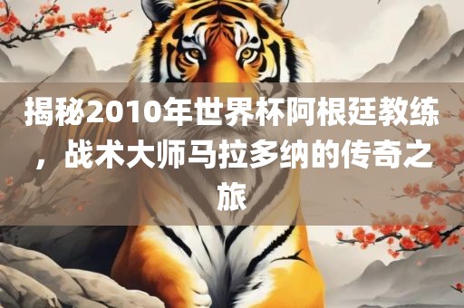 揭秘2010年世界杯阿根廷教练，战术大师马拉多纳的传奇之旅