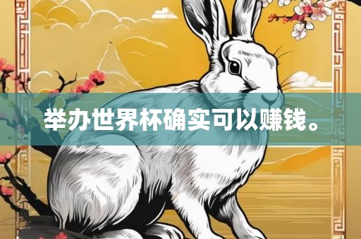 举办世界杯确实可以赚钱。