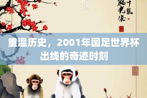 重温历史，2001年国足世界杯出线的奇迹时刻