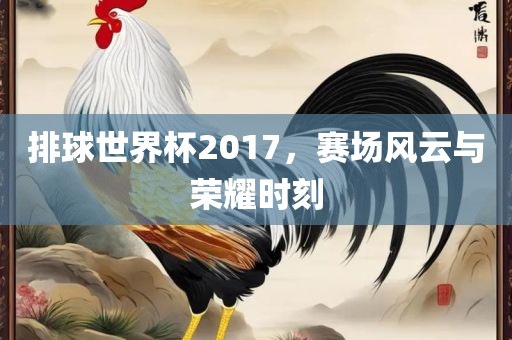 排球世界杯2017，赛场风云与荣耀时刻