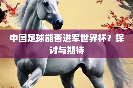 中国足球能否进军世界杯？探讨与期待