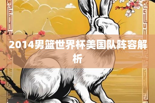 2014男篮世界杯美国队阵容解析