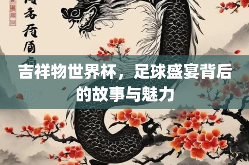 吉祥物世界杯，足球盛宴背后的故事与魅力