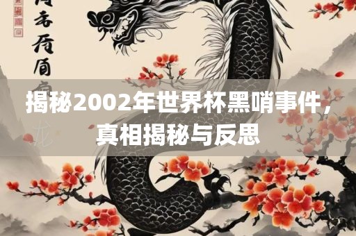 揭秘2002年世界杯黑哨事件，真相揭秘与反思