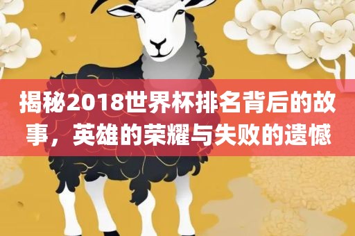 揭秘2018世界杯排名背后的故事，英雄的荣耀与失败的遗憾