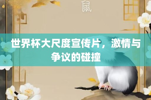世界杯大尺度宣传片，激情与争议的碰撞