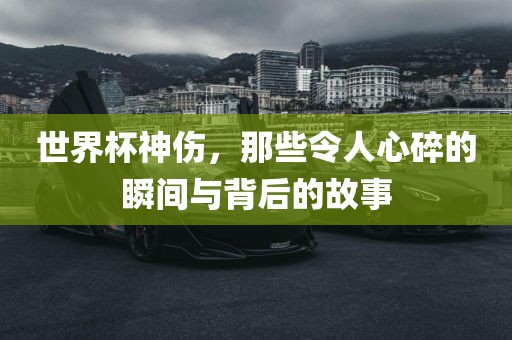 世界杯神伤，那些令人心碎的瞬间与背后的故事漯河市盈旭机械设备有限公司