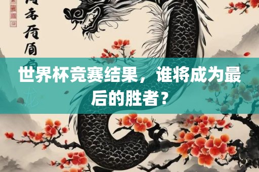 世界杯竞赛结果，谁将成为最后的胜者？
