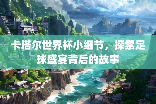 卡塔尔世界杯小细节，探索足球盛宴背后的故事