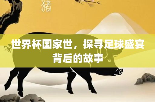 世界杯国家世，探寻足球盛宴背后的故事