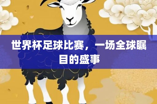 世界杯足球比赛，一场全球瞩目的盛事