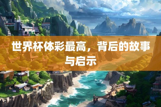 世界杯体彩最高，背后的故事与启示