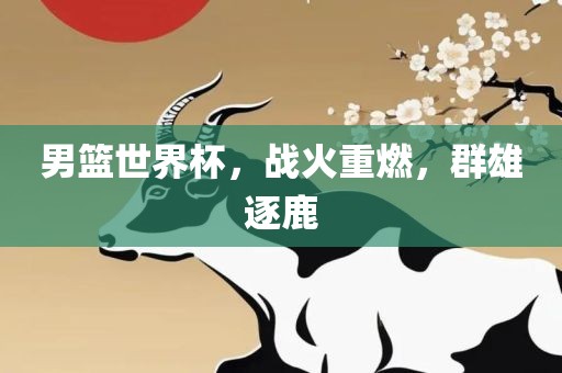 男篮世界杯，战火重燃，群雄逐鹿