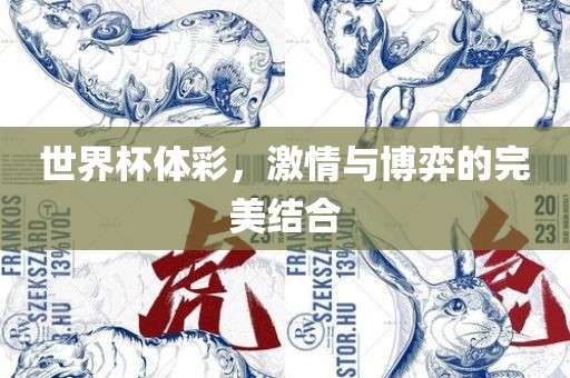 世界杯体彩，激情与博弈的完美结合