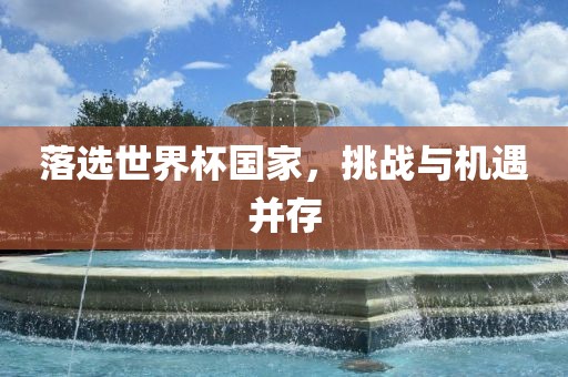 落选世界杯国家，挑战与机遇并存