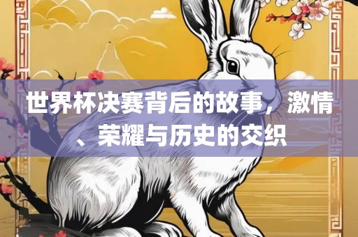 世界杯决赛背后的故事，激情、荣耀与历史的交织