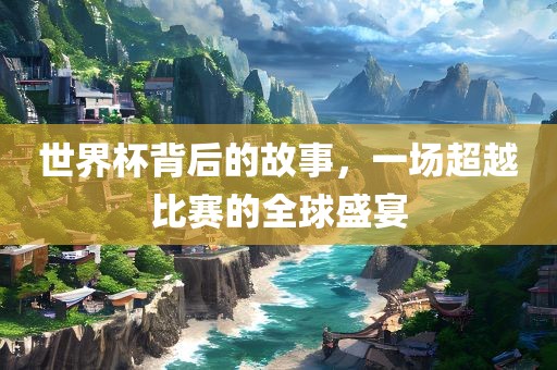 世界杯背后的故事，一场超越比赛的全球漯河市盈旭机械设备有限公司盛宴