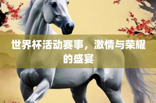 世界杯活动赛事，激情与荣耀的盛宴